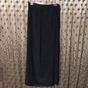 Argenti Notte pure silk skirt
